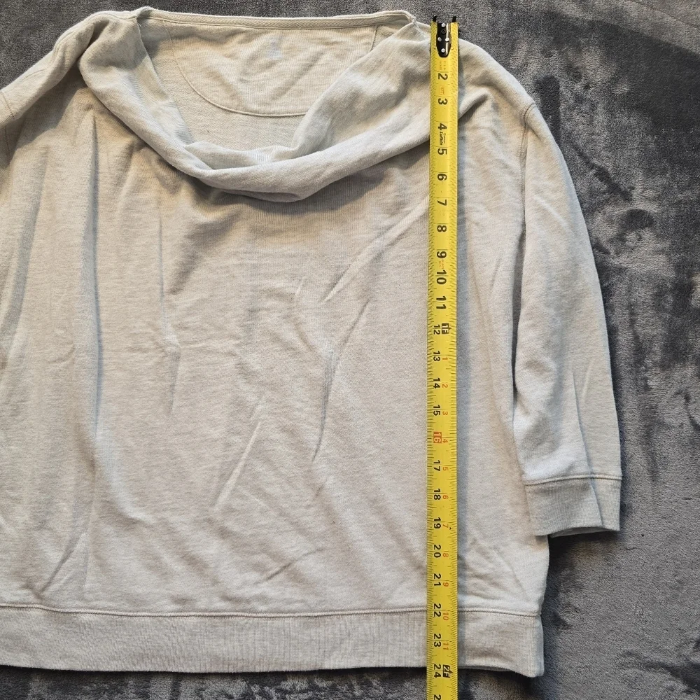 Lands End Cowl Neck Pull Over Size XL